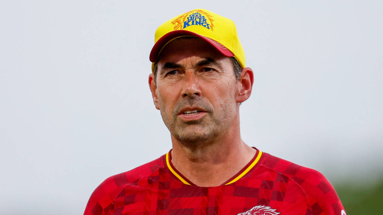 Stephen Fleming while in charge of Texas Super Kings, July 2, 2025