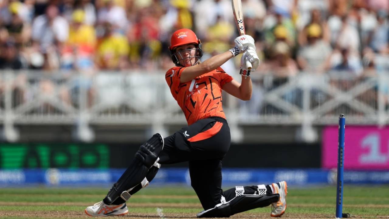Annabel Sutherland's late hits raised Sunrisers Leeds' hopes, Trent Rockets vs Sunrisers Leeds, Women's Hundred, Nottingham, August 2, 2026