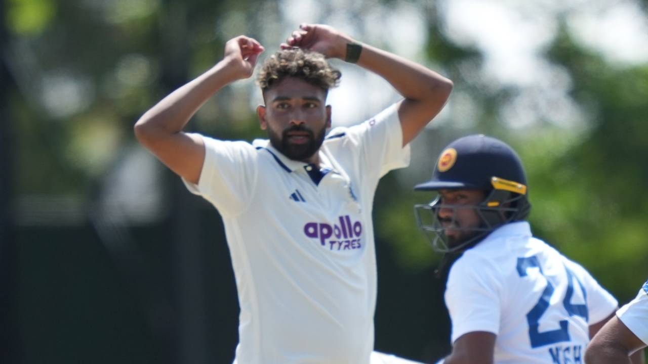 It was a frustrating time for India's bowlers in the first hour, Sri Lanka Cricket XI vs India, Tour match, 1st day, Colombo, August 7, 2026