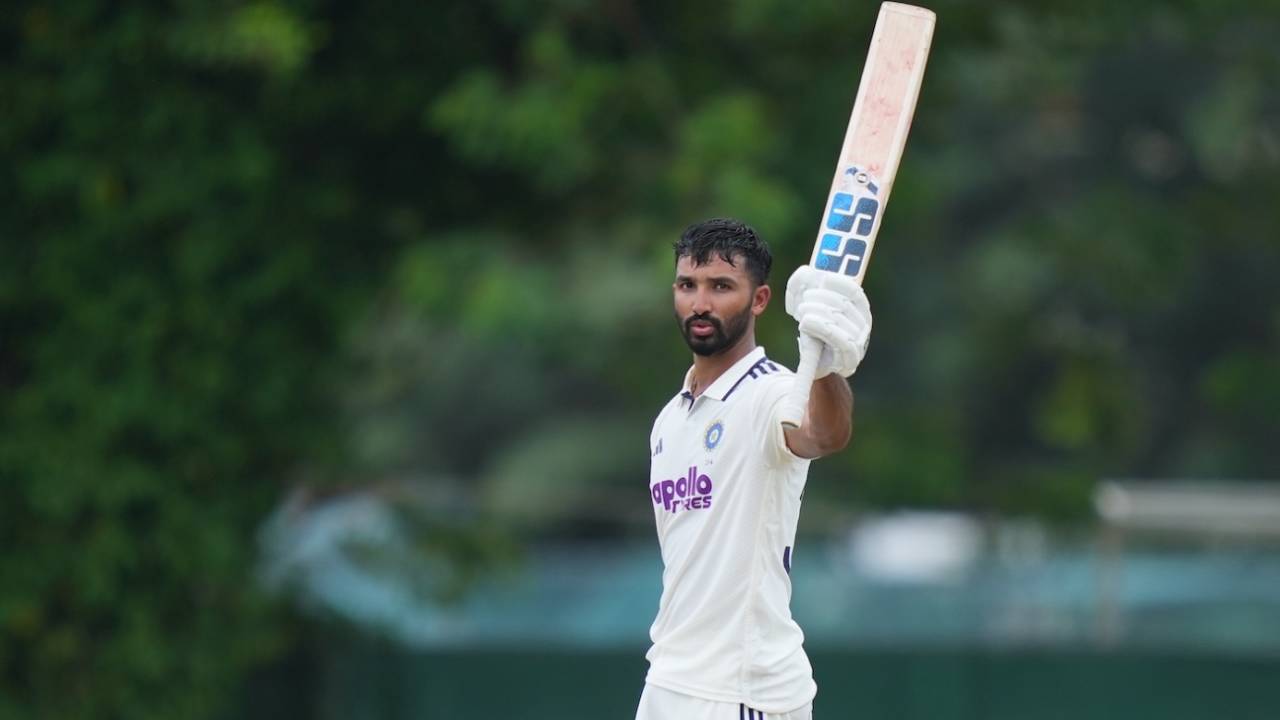 Devdutt Padikkal retired after getting to his century, Sri Lanka Cricket XI vs India, Tour match, 2nd day, Colombo, August 8, 2026