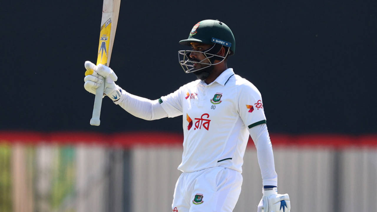 Mehidy Hasan Miraz brought up a vital half-century, Australia vs Bangladesh, 1st Test, Darwin, 3rd day, August 15, 2026