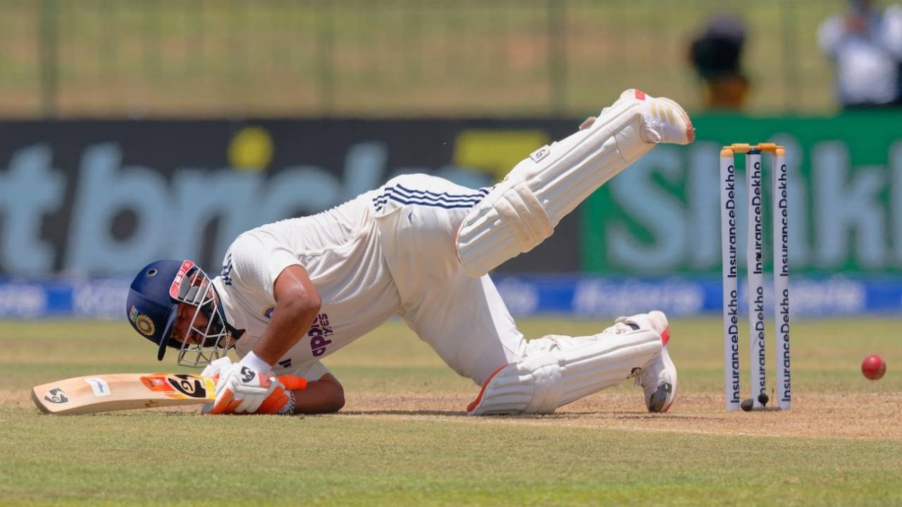 Rishabh Pant played the sort of shots one expects of him, Sri Lanka vs India, 2nd Test, Colombo, 2nd day, August 24, 2026