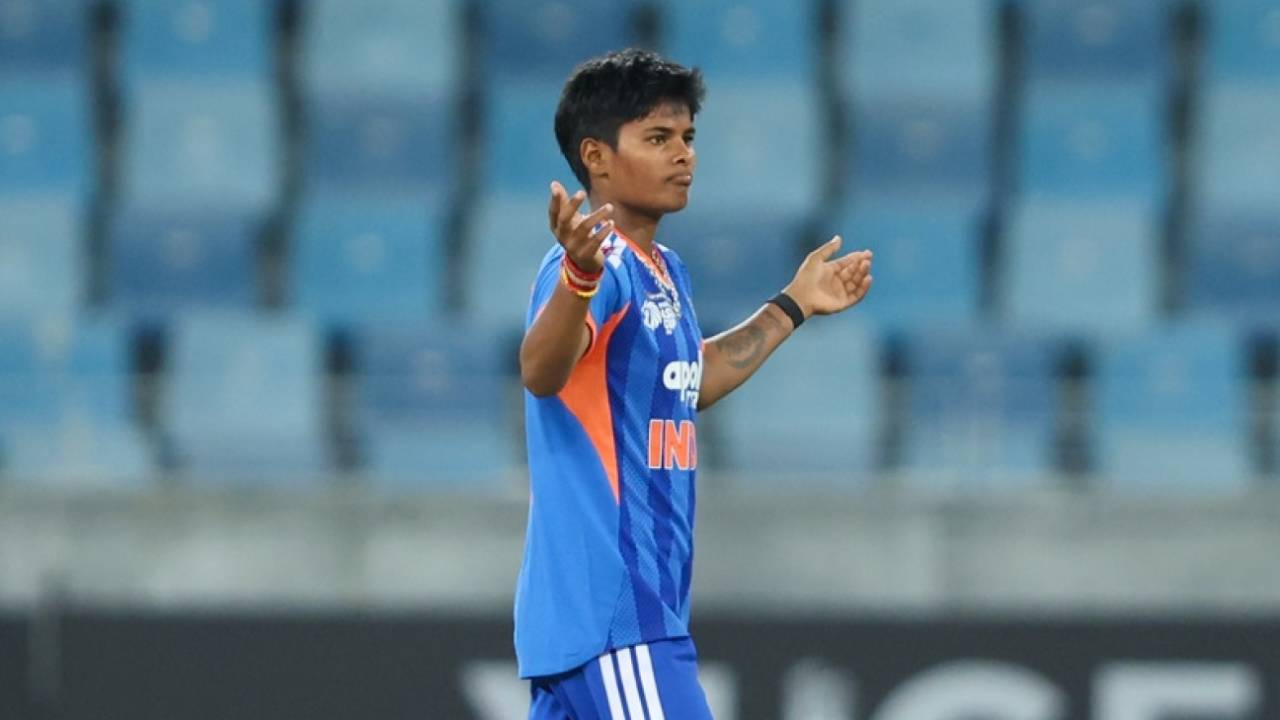 Kranti Gaud struck in the first over, India vs Thailand, Women's T20 Asia Cup, Dubai, August 30, 2026