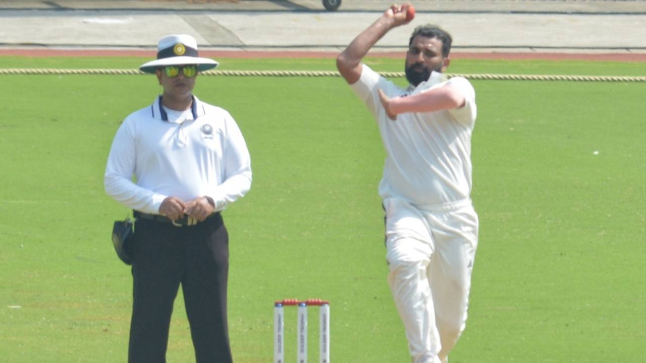 Mohammed Shami was in good rhythm, East Zone vs South Zone, Duleep Trophy final, 3rd day, Chennai, September 8, 2026