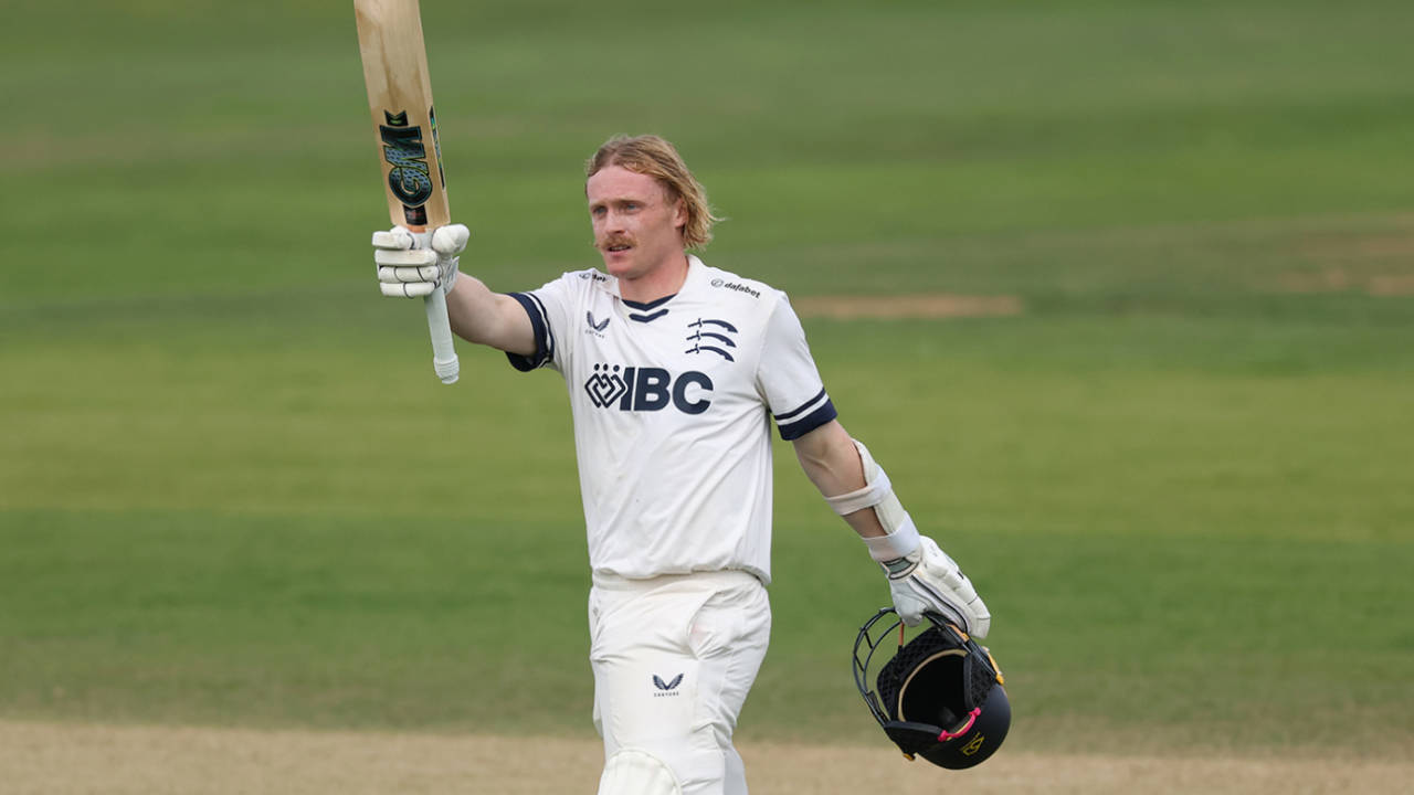 Harry Duke made his maiden first-class hundred, Durham vs Middlesex, County Championship, Division Two, Chester-le-Street, September 11, 2026