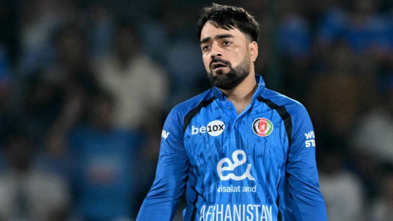 Rashid Khan had an ordinary first spell, Afghanistan vs India, 1st T20I, Delhi, September 13, 2026