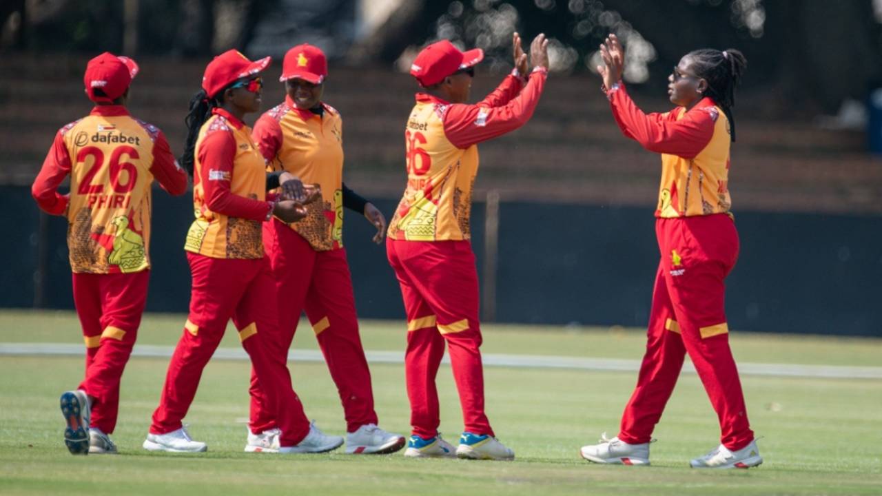 Tendai Makusha picked up the only South African wicket to fall, Zimbabwe vs South Africa, 3rd women's T20I, Bulawayo, September 15, 2026