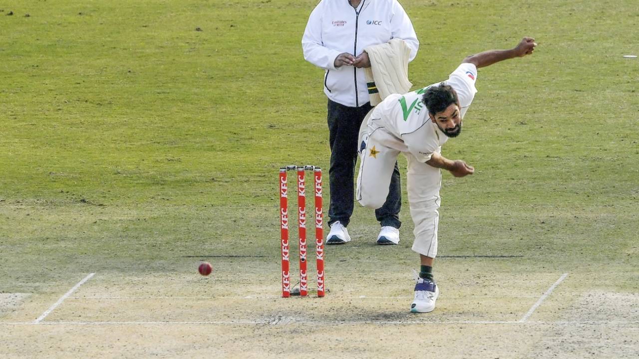 Haris Rauf made his Test debut, Pakistan vs England, 1st Test, Rawalpindi, 1st day, December 1, 2022