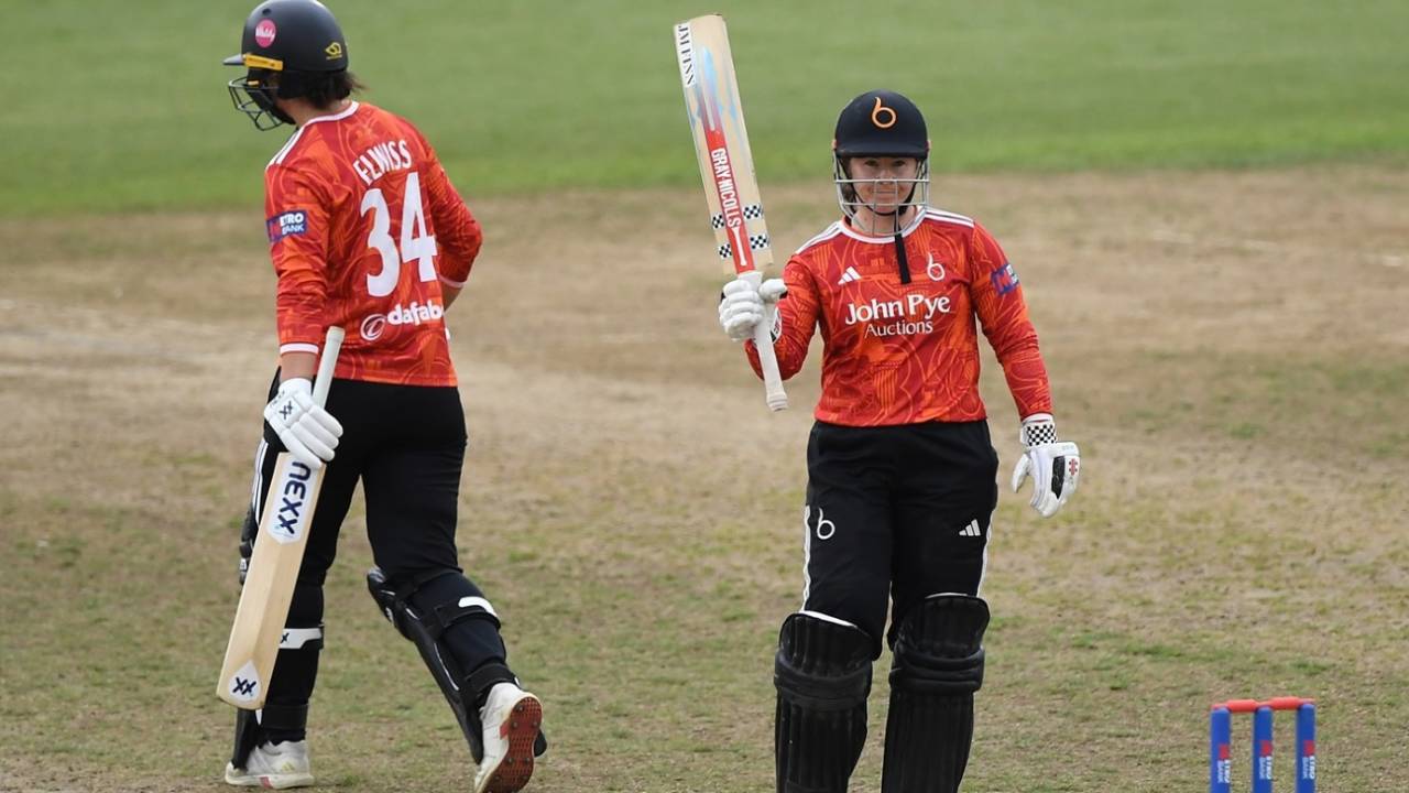 Tammy Beaumont brought up a half-century, Hampshire vs The Blaze, Women's One-Day Cup final, Utilita Bowl, September 19, 2026