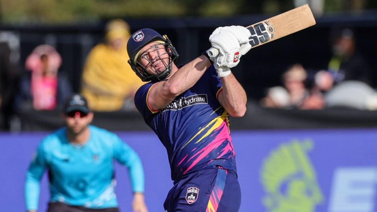 Andries Gous hits out, Belfast Wolves vs Edinburgh Castle Rockers, ETPL 2026 final, Malahide, September 20, 2026