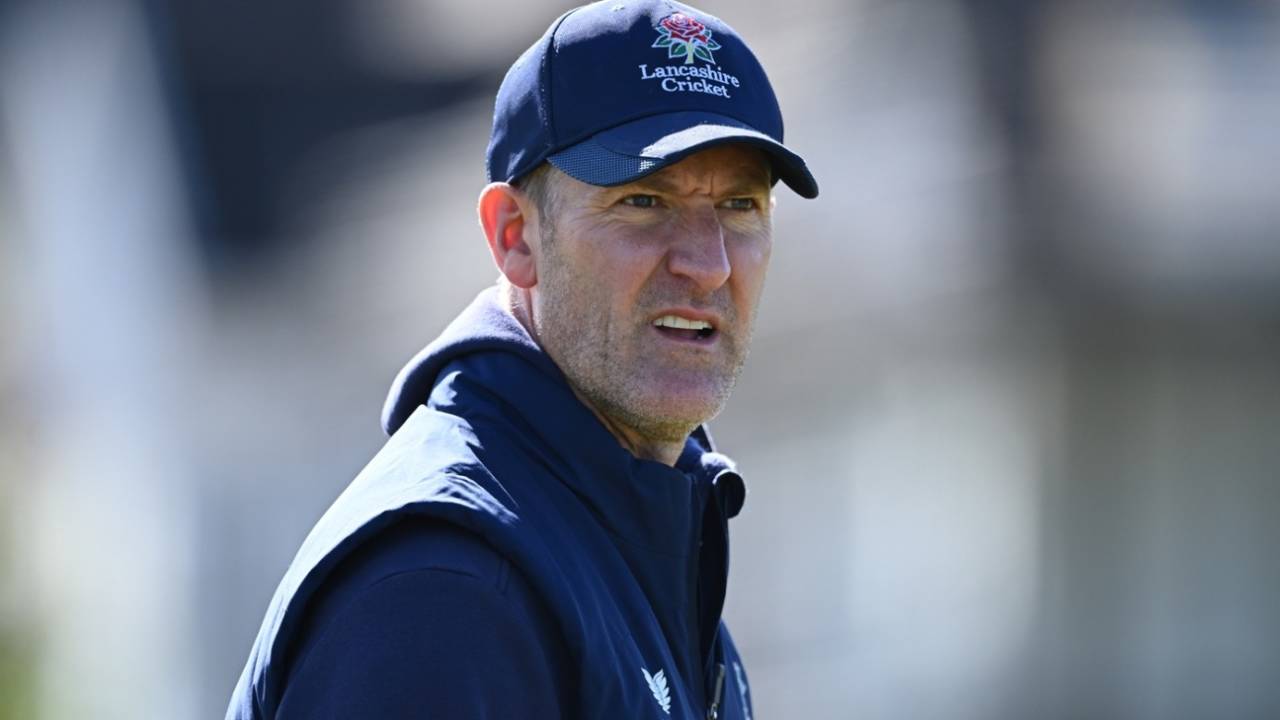 Mark Chilton oversees Lancashire's preparations, Lancashire vs Worcestershire, County Championship, Division Two, Southport, May 15, 2026