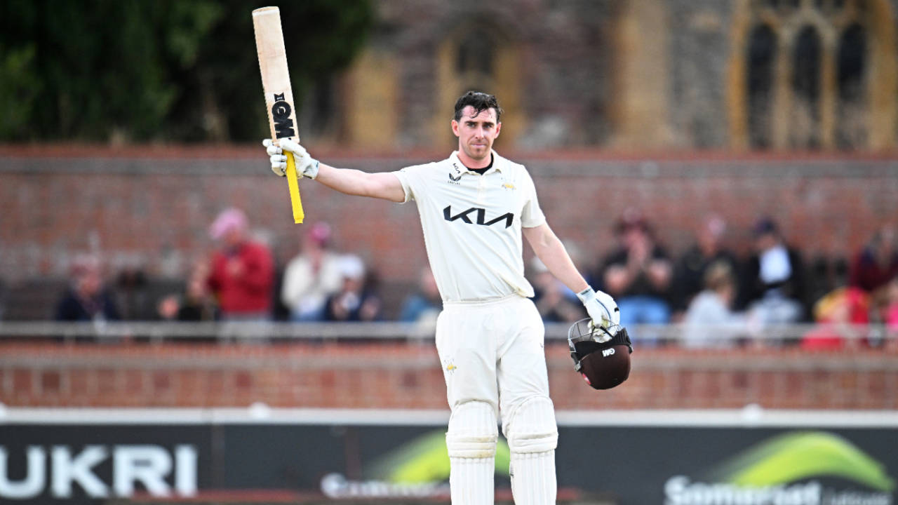 Dan Lawrence's century drove Surrey,  Somerset vs Surrey, County Championship, Division One, Taunton, September 24, 2026