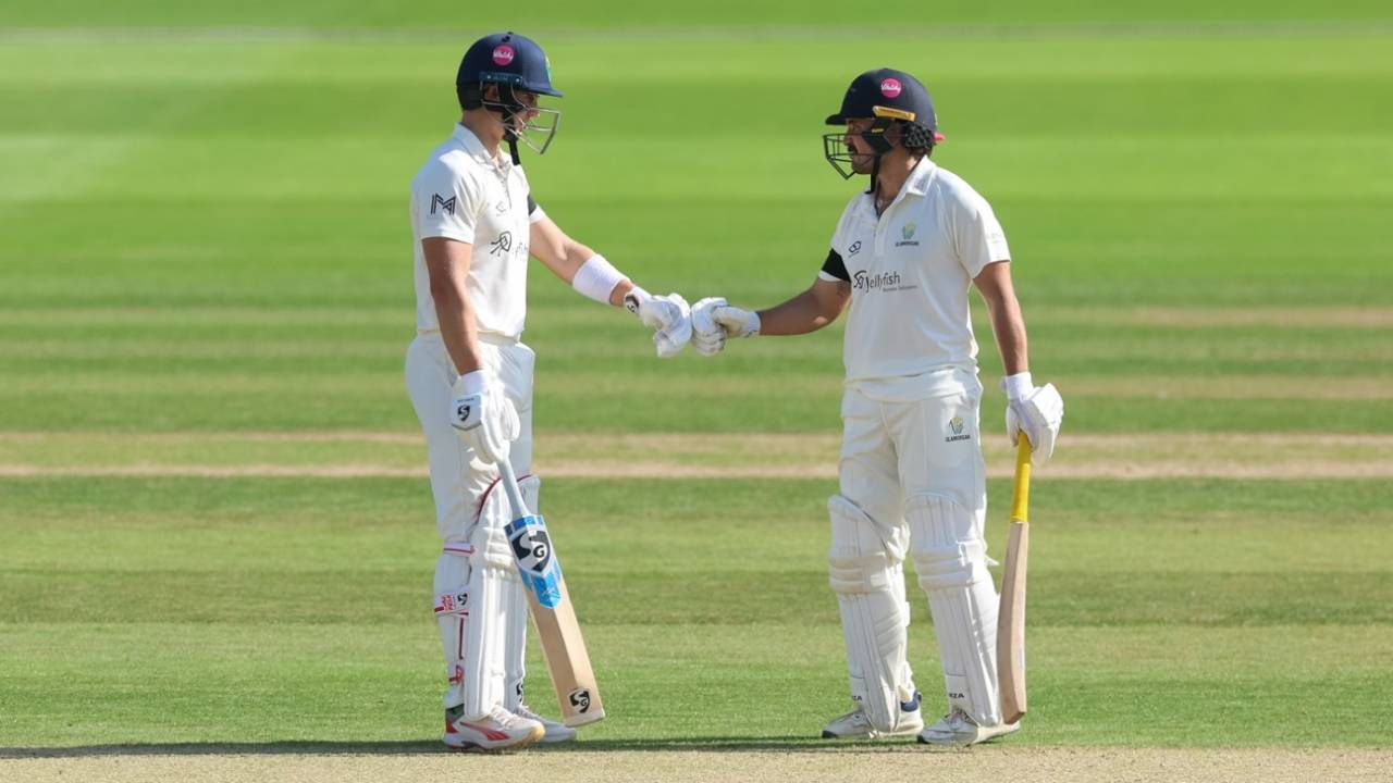 Asa Tribe and Kiran Carlson both made hundreds, Glamorgan vs Essex, County Championship, Cardiff, September 24, 2026
