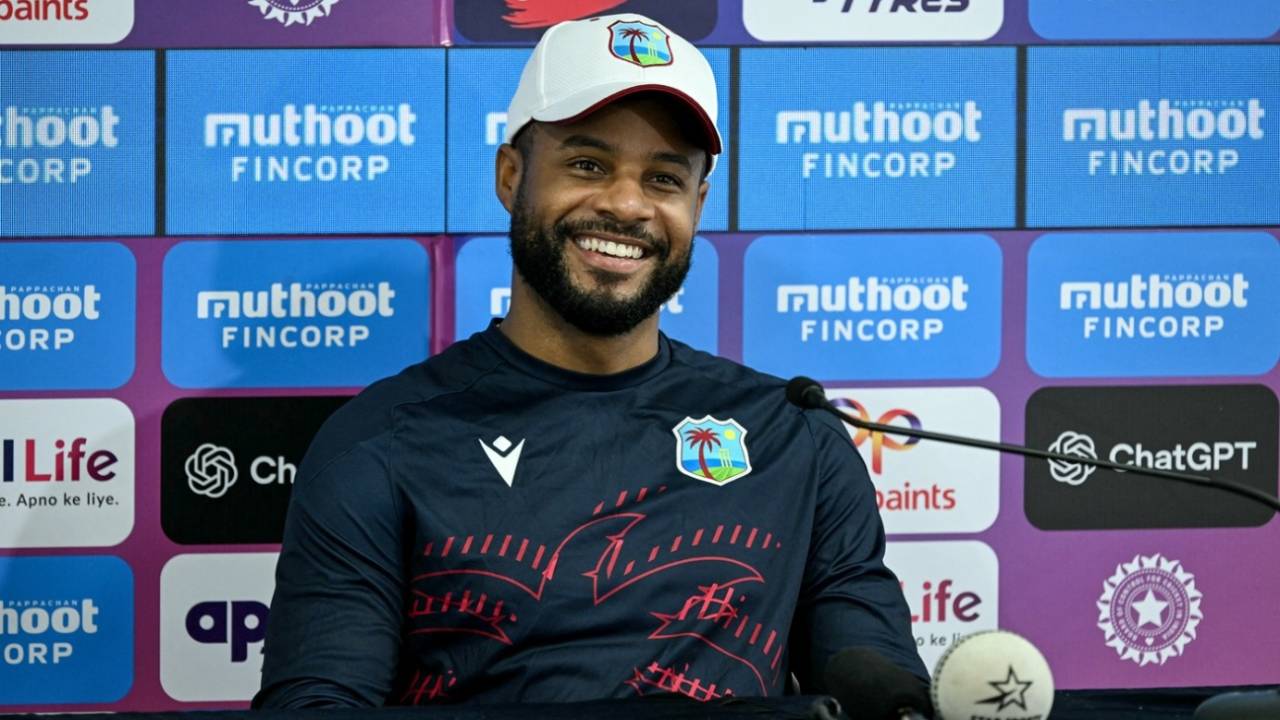 Shai Hope is all smiles on the eve of the opening ODI, India vs West Indies, 1st ODI, Thiruvananthapuram, September 26, 2026