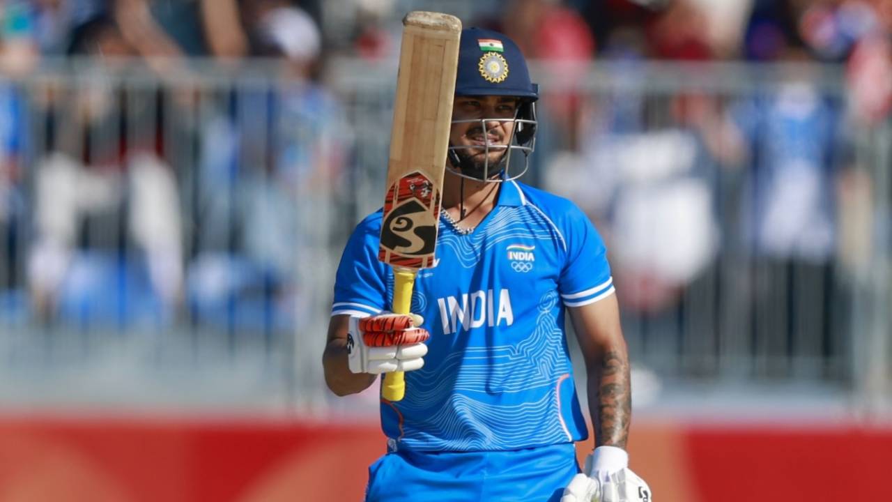 Ishan Kishan brought up a quick half-century, India vs Sri Lanka, Asian Games men's competition, semi-final, Nisshin, October 1, 2026
