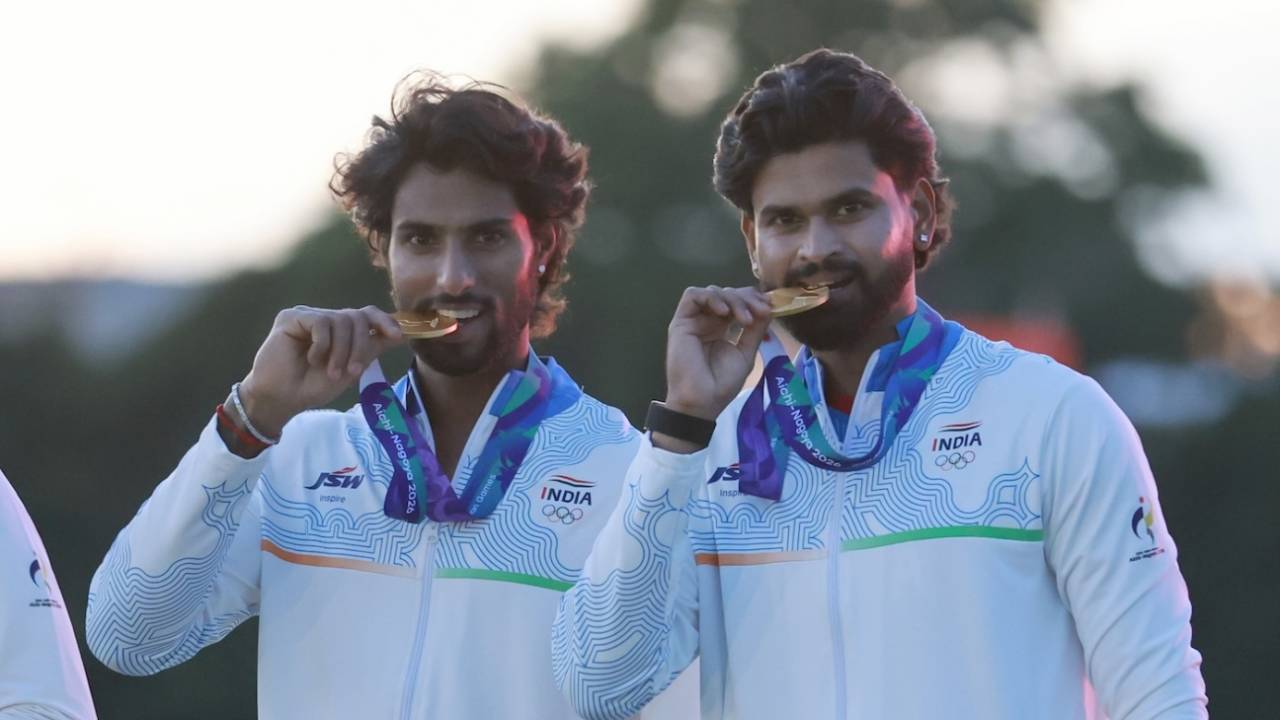 Tilak Varma and Shreyas Iyer figure out what gold tastes like, India vs Pakistan, Asian Games men's competition final, Nisshin, October 3, 2026