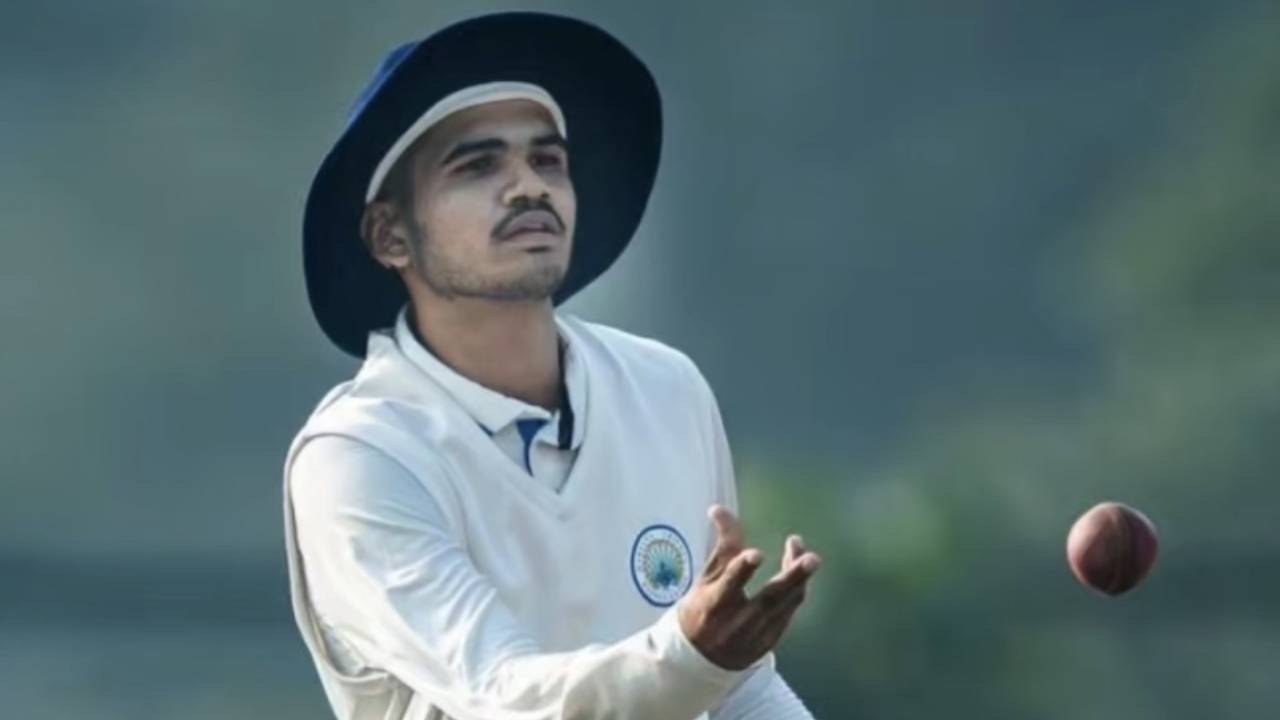 Tanmay Baloda tosses the ball back