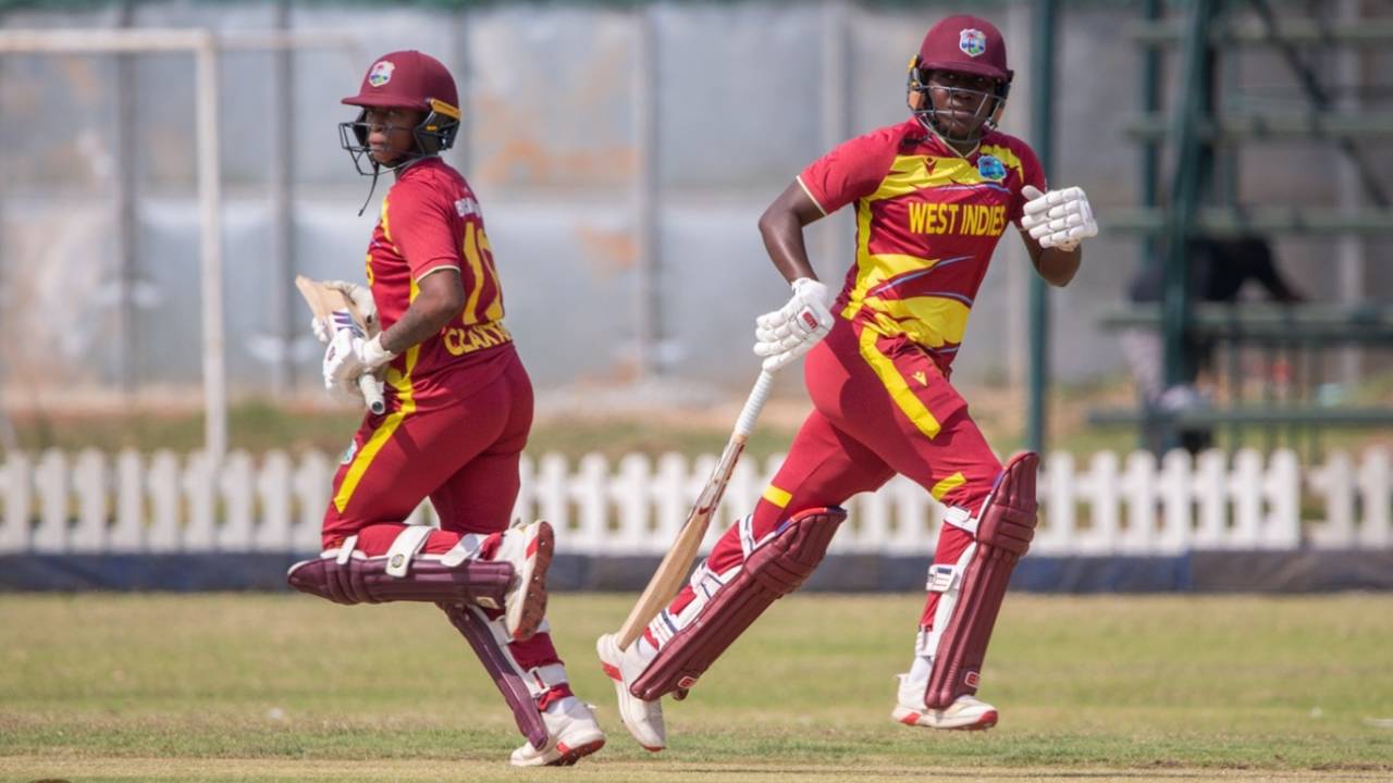 Jahzara Claxton and Stafanie Taylor added 71 together, Zimbabwe vs West Indies, 3rd Women's T20I, Harare, October 7, 2026
