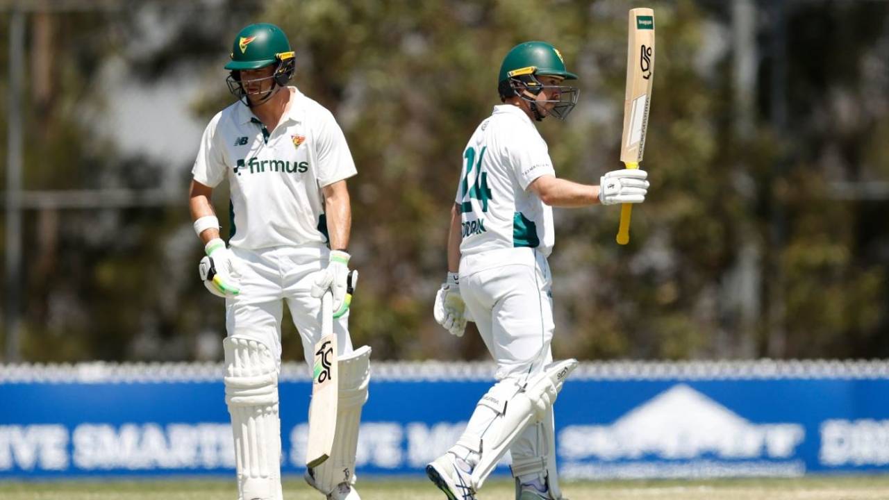 Tim Ward and Jake Doran made match saving half-centuries, New South Wales vs Tasmania, Sheffield Shield, Cricket Central, October 11, 2026