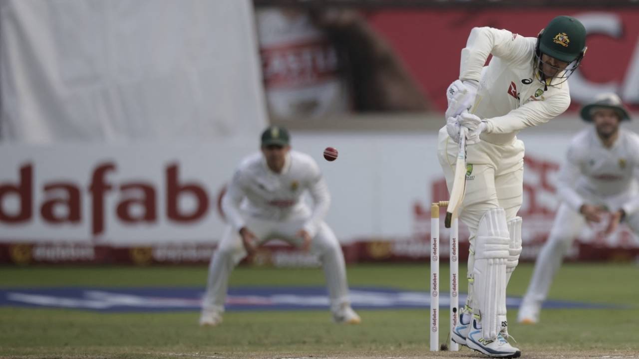 Nic Maddinson recovered from a horror first innings to score his first Test runs since December 2016, South Africa vs Australia, 1st Test, Durban, 3rd day, October 11, 2026