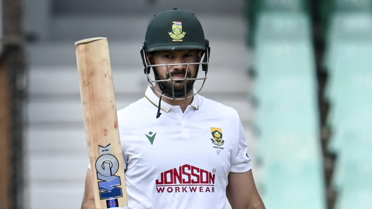 Aiden Markram brought up yet another fifty against Australia, South Africa vs Australia, 1st Test, Durban, 5th day, October 13, 2026