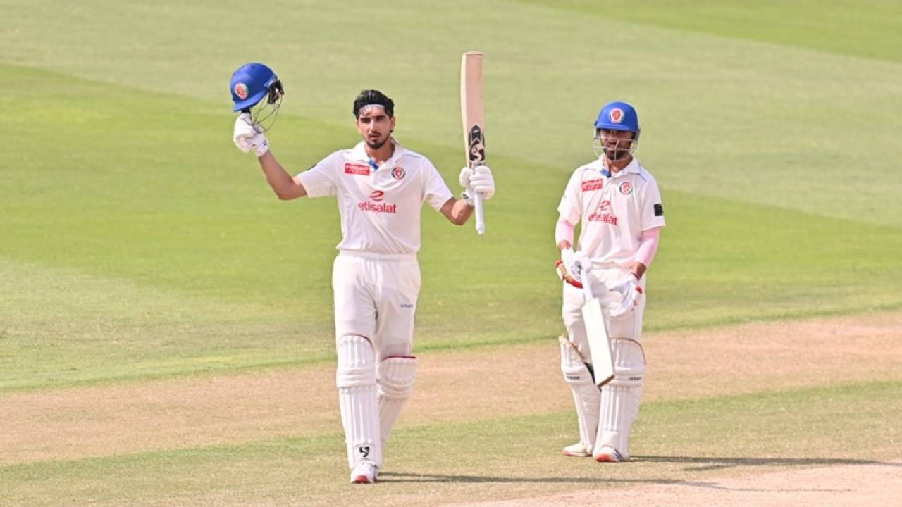 Sediqullah Atal became the first Afghanistan batter to record a fourth-innings century, Afghanistan vs Bangladesh, Only Test, Abu Dhabi, 4th day, October 12, 2026