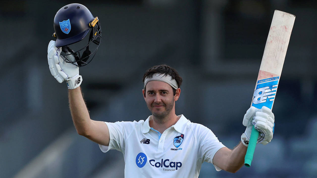 Kurtis Patterson's hundred was part of a dominant batting display, Western Australia vs New South Wales, Sheffield Shield, WACA, October 19, 2026