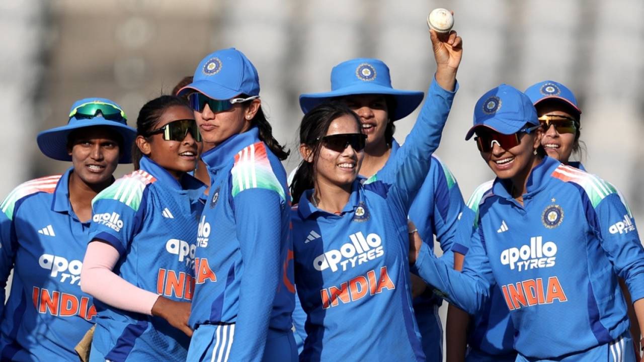 Vaishnavi Sharma took her first ODI five-for, India vs Zimbabwe, 3rd Women's ODI, Vadodara, October 28, 2026
