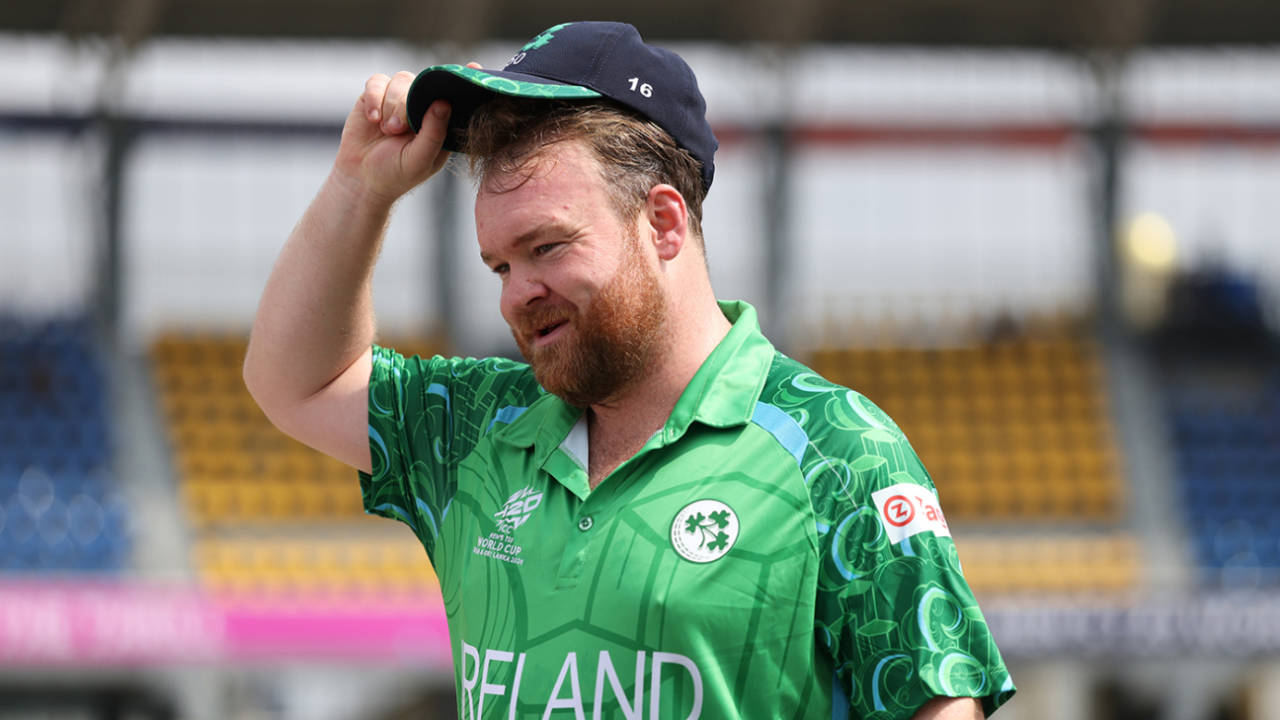 Paul Stirling waits for the toss, Australia vs Ireland, T20 World Cup, Colombo, February 11, 2026