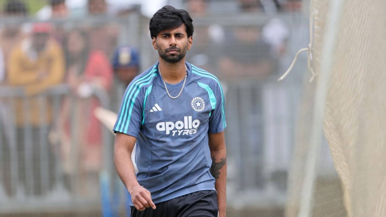 Mayank Yadav tunes up for the fourth T20I against New Zealand, Auckland, October 29, 2026