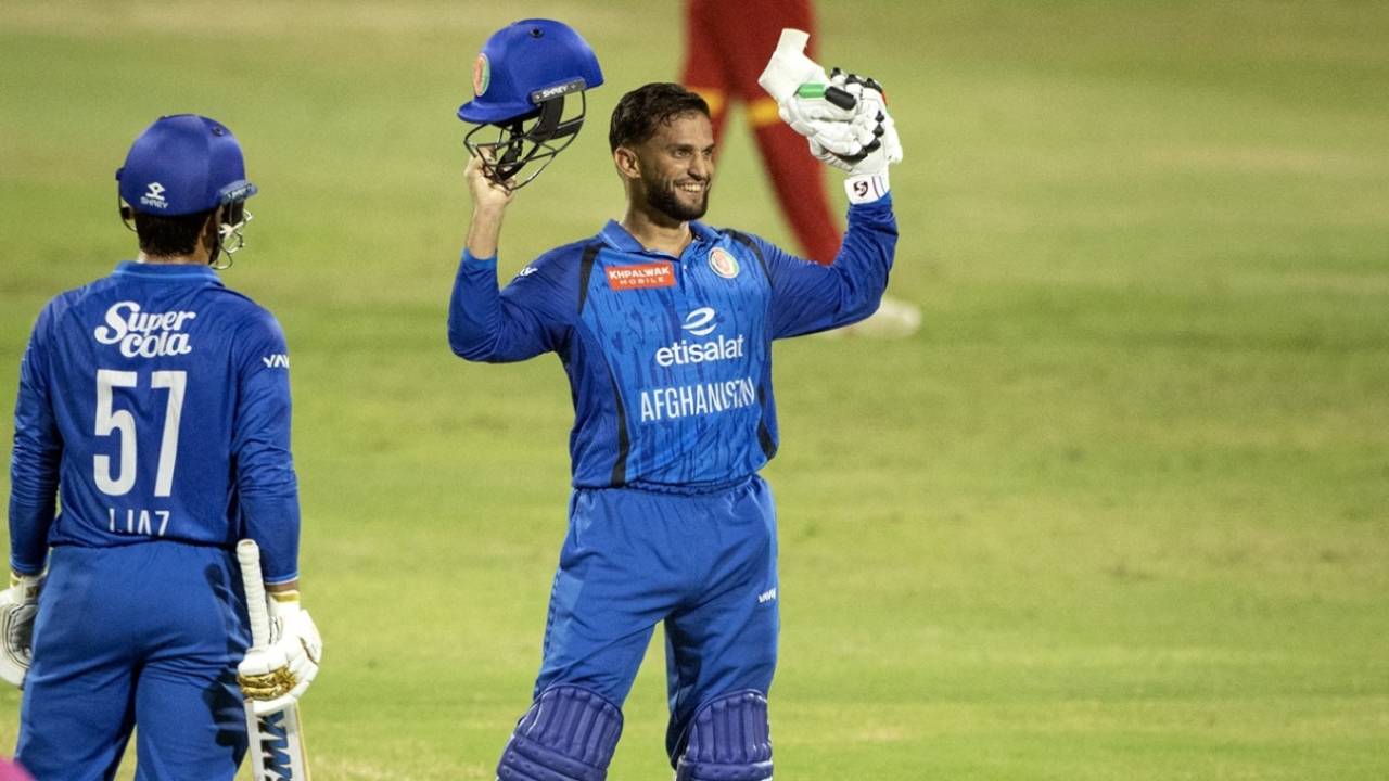 Azmatullah Omarzai led Afghanistan's turnaround with maiden century, Afghanistan vs Zimbabwe, 2nd T20I, Sharjah, October 29, 2026