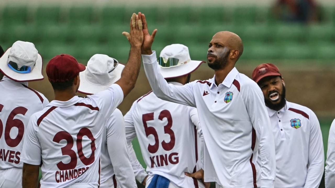 Roston Chase made big inroads before tea, Bangladesh vs West Indies, 1st Test, Dhaka, 3rd day, October 30, 2026