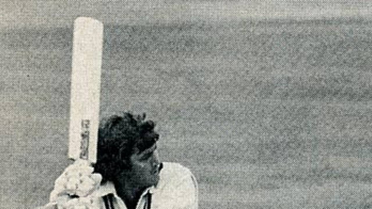 Norman Featherstone batting in 1976