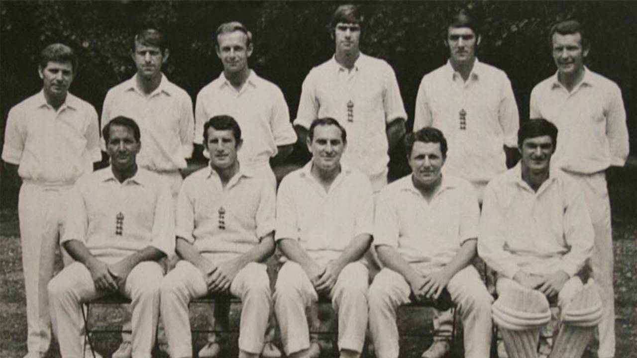 England XI for the opening Test against Rest of the World 1970