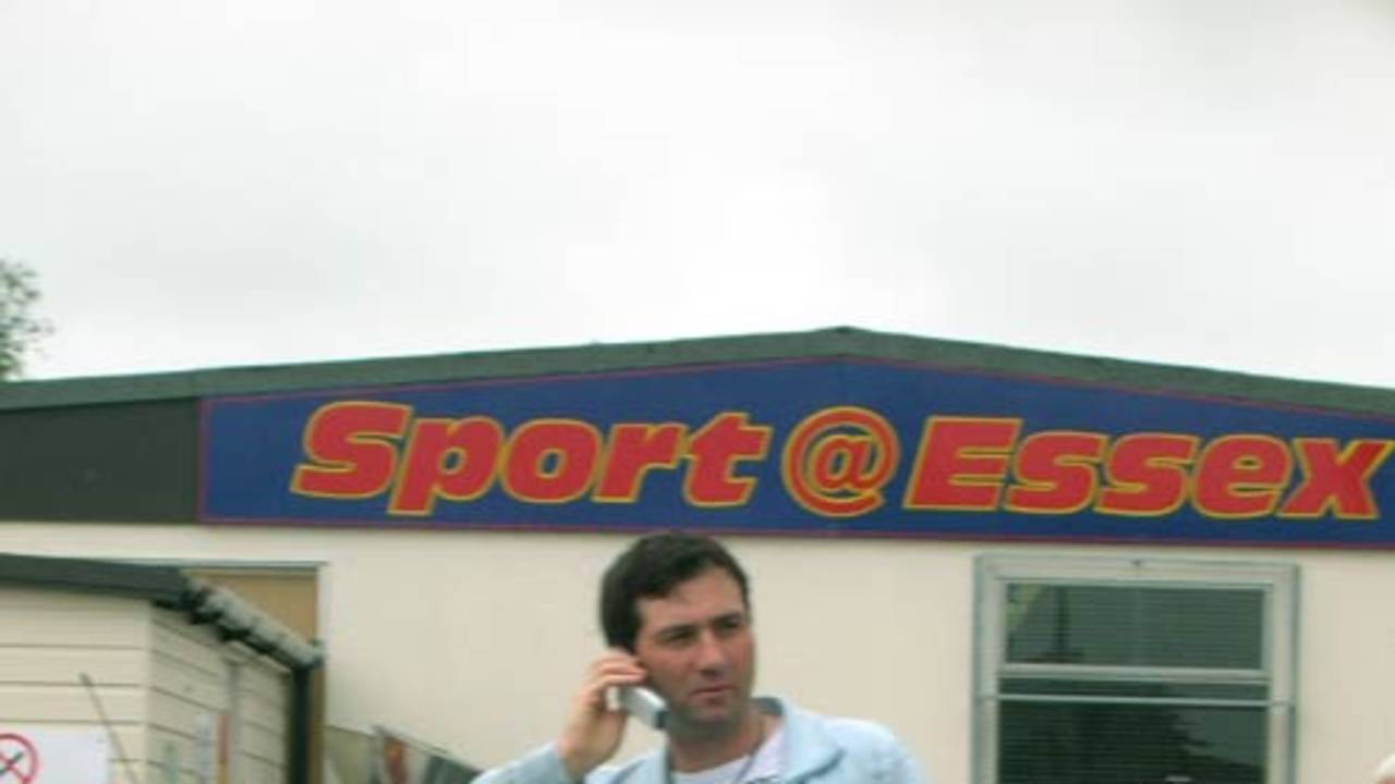 Ronnie Irani pictured near the Essex County Cricket Club in Clemsford