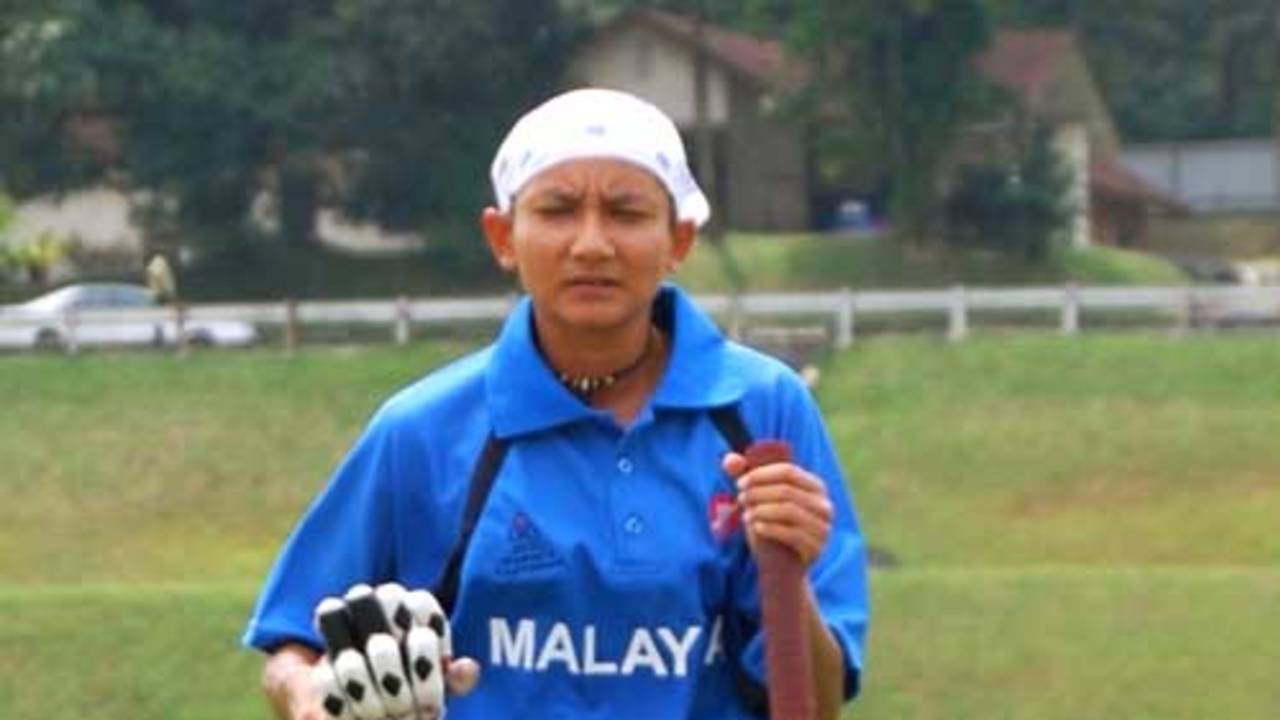 Arina Rahim, the Malaysian captain, after her side won their game against Thailand by 61 runs, Malaysia women v Thailand women, ACC women's tournament, Johor, July 16, 2007