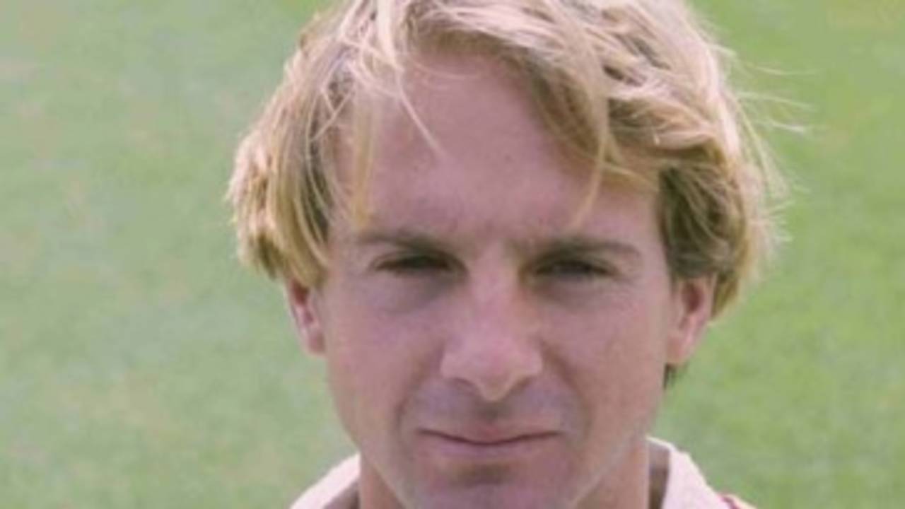 A portrait of David Ligertwood of Durham county cricket club taken during the Durham photocall at Durham, England