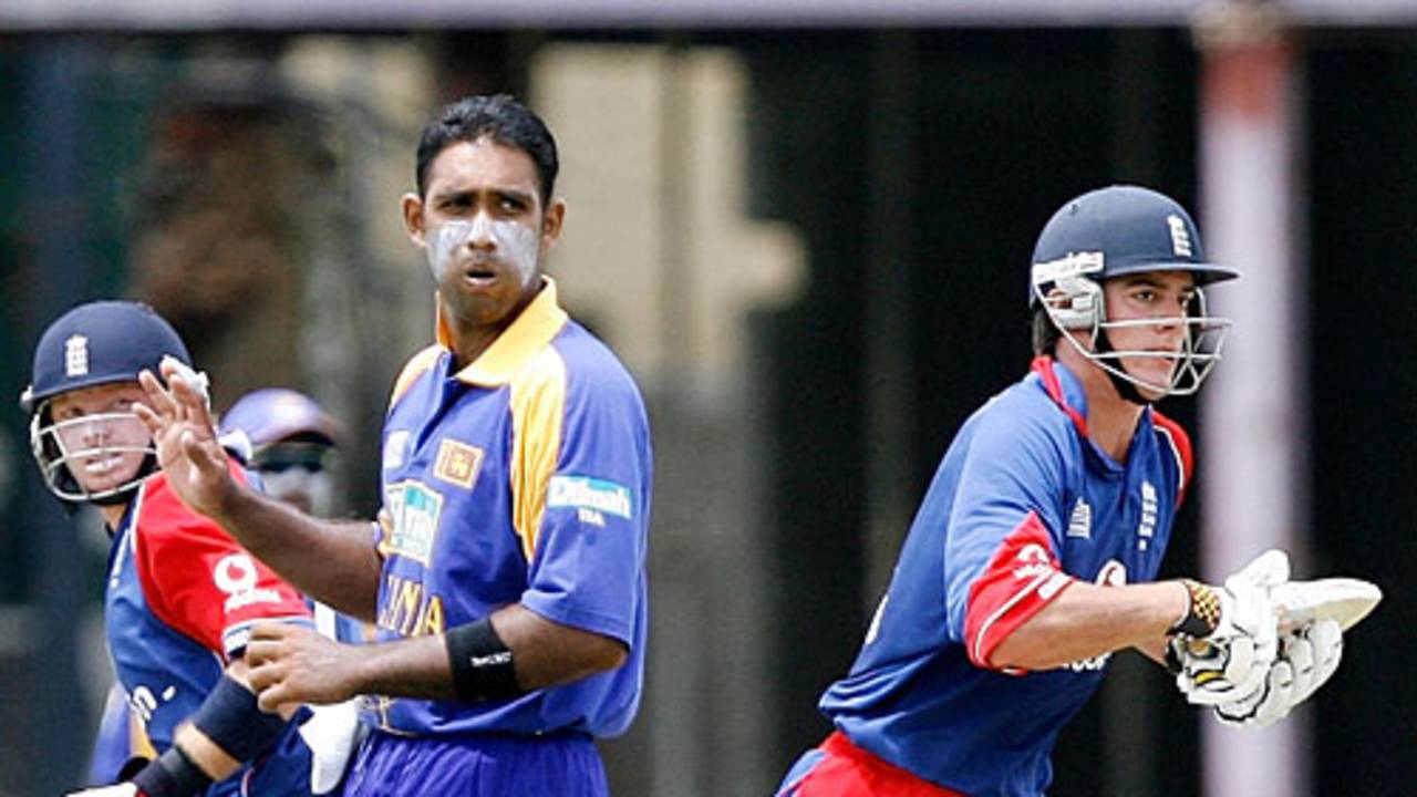 Alastair Cook and Ian Bell added 88 for the second wicket, Sri Lanka Cricket XI v England XI, P Saravanamuttu Stadium, Colombo, September 28, 2007