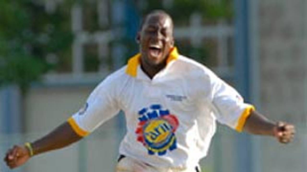 Jason Bennett sunk Barbados with a 11-wicket haul, Combined Campuses and Colleges v Barbados, Carib Beer Series, 3rd round, Three W's Oval, Barbados, 4th day, January 20, 2008