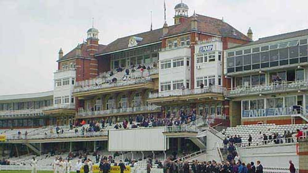 In commemoration of Ben Hollioake and Umer Rashid.  Surrey v Sussex , Frizzell Championship, 19 - 22 April 2002
