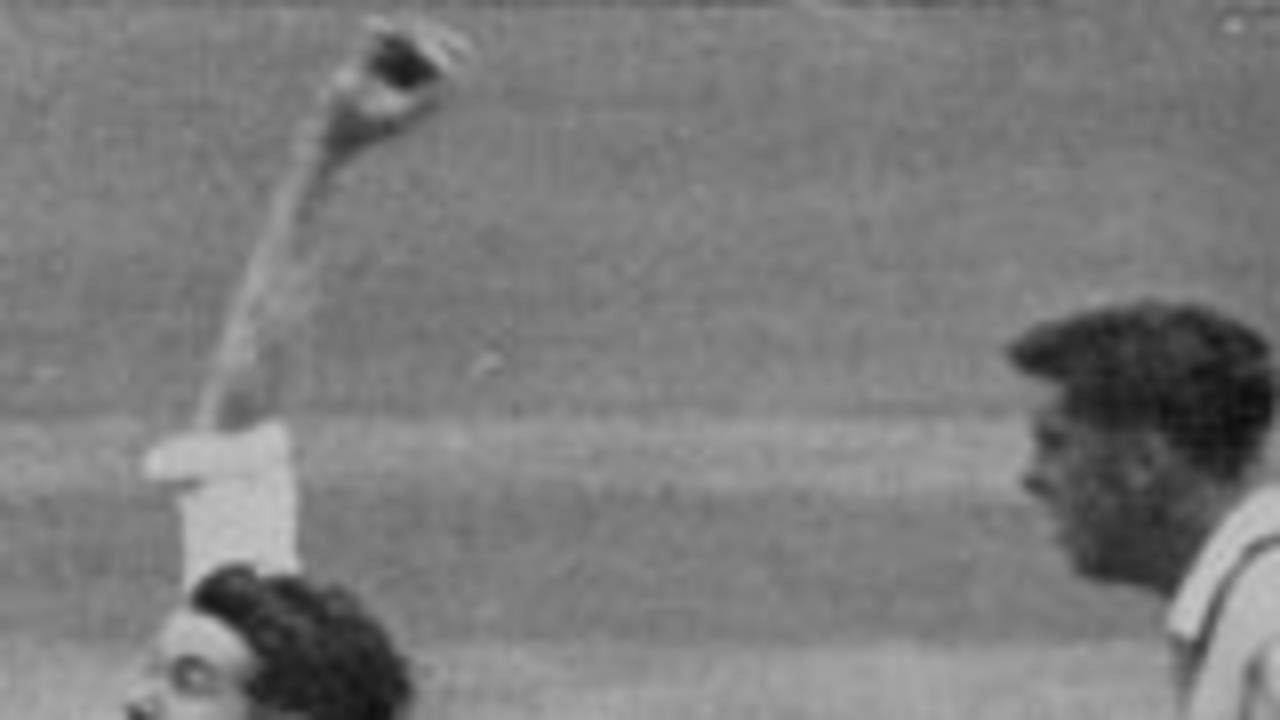 Harold Rhodes, Derbyshire v Northants, 1965 (throwing controversy)
