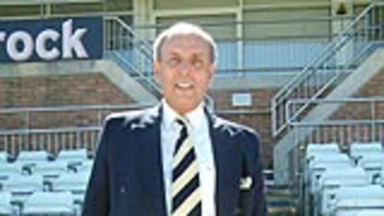 Clive Leach, the new chairman of Durham