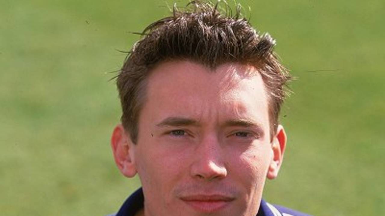 6 Apr 2000: Portrait of Justin Bates of Sussex CCC taken at Hove in Esat Sussex, England.