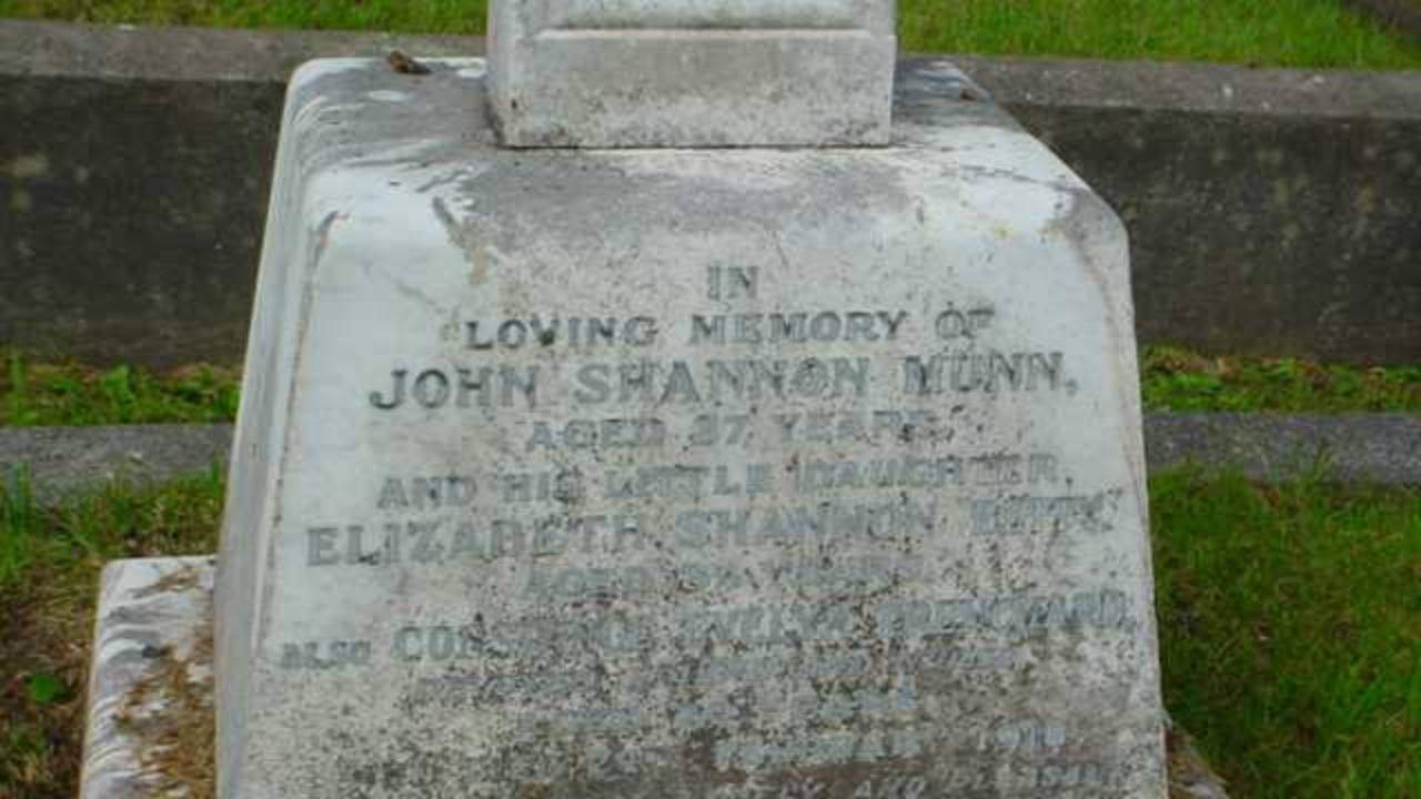 Inscription on gravestone of Newfoundland's greatest cricketer JS Munn