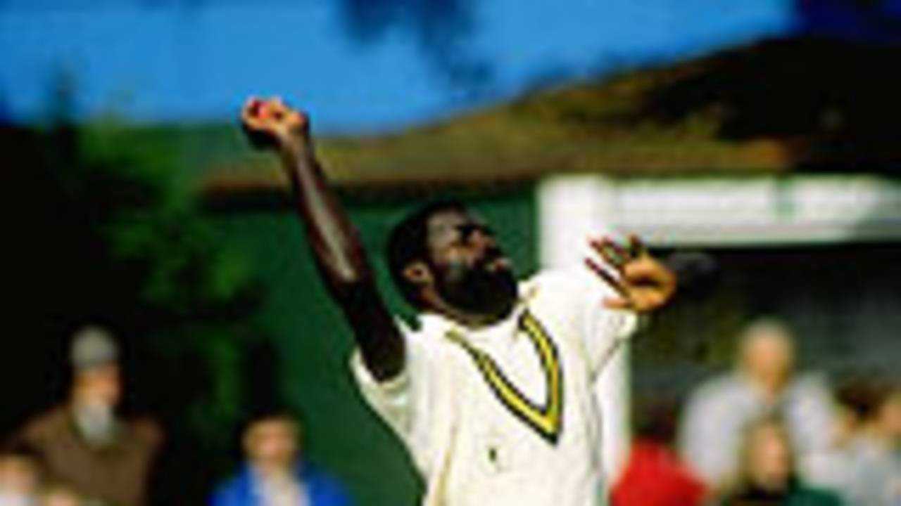 Franklyn Stephenson in action, Worcestershire v Nottinghamshire, May 1, 1998
