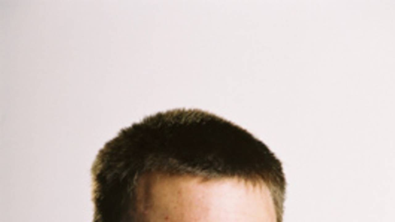 Portrait of Mark Billcliff - Otago squad member for the 2000/01 season