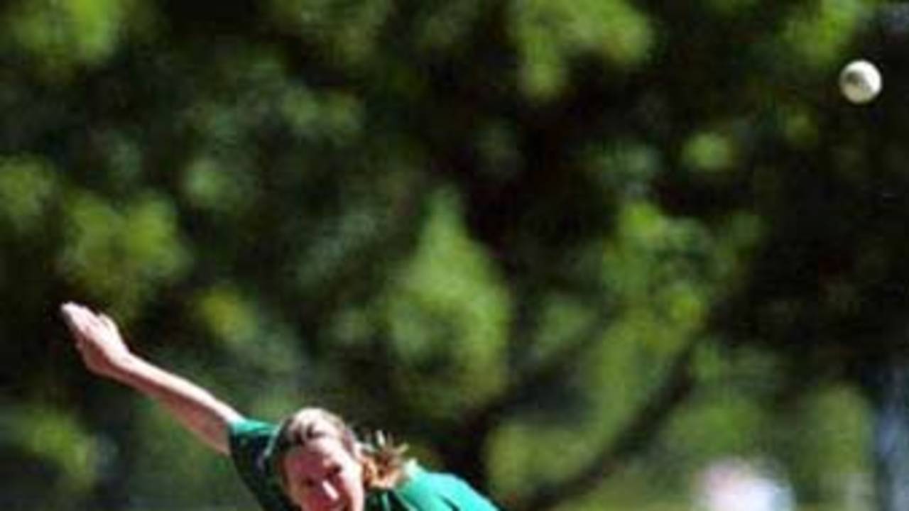 Price of South Africa bowling against India where she took 1 for 26