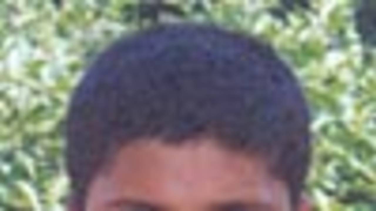 SS Srivastsav, Andhra Under-14, Portrait