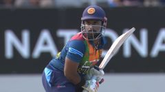 Watch - Asalanka reaches his fifty with a top-edged four