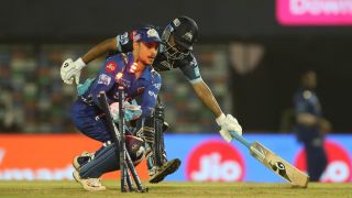 Tilak Varma and Ishan Kishan combined to run Rahul Tewatia out in the final over of the chase